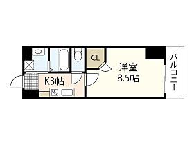 ノーブル大手町  ｜ 広島県広島市中区大手町5丁目（賃貸マンション1K・13階・28.82㎡） その2