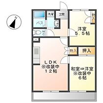 エル・コーポ中山  ｜ 広島県広島市東区中山東3丁目（賃貸アパート2LDK・1階・51.60㎡） その2