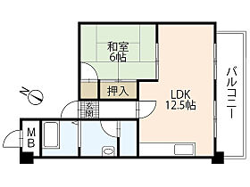 カオルハイム  ｜ 広島県広島市西区己斐本町1丁目（賃貸マンション1LDK・7階・45.57㎡） その2