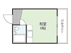 広島県広島市中区堺町2丁目（賃貸マンション1R・2階・13.86㎡） その2