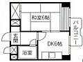 チサンマンション広島6階4.5万円