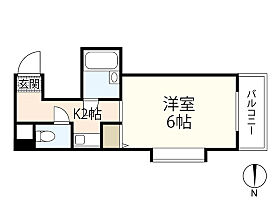 広島県広島市安佐南区上安2丁目（賃貸マンション1K・2階・19.57㎡） その2