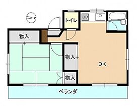 土居ビル  ｜ 広島県広島市南区京橋町（賃貸マンション1DK・5階・34.11㎡） その2