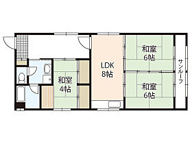 広島県広島市中区十日市町2丁目（賃貸マンション3LDK・4階・60.00㎡） その2