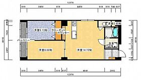 ネットビル10  ｜ 広島県広島市西区庚午中4丁目（賃貸マンション2LDK・5階・49.00㎡） その2