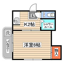 広島県広島市安佐南区長束4丁目（賃貸マンション1K・4階・18.22㎡） その2