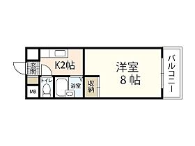 広島県安芸郡海田町幸町（賃貸マンション1K・5階・24.00㎡） その2