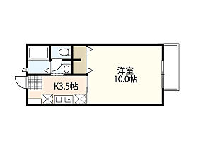 広島県広島市安芸区中野2丁目（賃貸アパート1K・1階・30.69㎡） その2