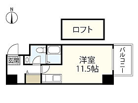 広島県広島市中区堺町2丁目（賃貸マンション1R・6階・30.18㎡） その2