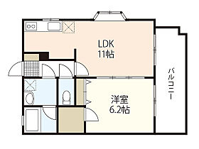 広島県広島市安佐南区緑井3丁目（賃貸マンション1LDK・2階・40.95㎡） その2