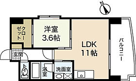 ユートピア舟入中町  ｜ 広島県広島市中区舟入中町（賃貸マンション1LDK・6階・37.14㎡） その1