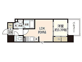 広島県広島市中区昭和町（賃貸マンション1LDK・8階・29.96㎡） その1