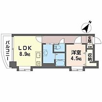 広島県広島市中区宝町（賃貸マンション1LDK・10階・41.01㎡） その2