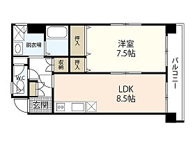 広島県広島市中区東千田町2丁目（賃貸マンション1LDK・2階・41.12㎡） その1