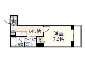 リビエーヌII 202 ｜ 広島県広島市中区宝町（賃貸マンション1K・2階・29.33㎡） その2