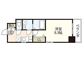 広島県広島市西区天満町（賃貸マンション1K・6階・26.90㎡） その2