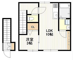 ウィスキーピーク  ｜ 広島県廿日市市佐方3丁目（賃貸アパート1LDK・2階・34.20㎡） その2