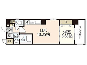 ラ・マンサーナ段原南  ｜ 広島県広島市南区段原南1丁目（賃貸マンション1LDK・4階・33.41㎡） その2