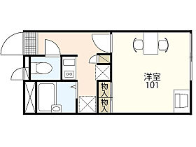 広島県広島市安芸区矢野西1丁目（賃貸マンション1K・1階・20.28㎡） その2