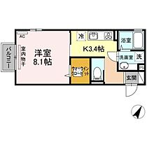 広島県広島市安佐南区伴東7丁目（賃貸アパート1K・1階・31.83㎡） その2