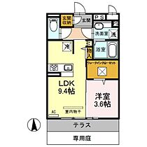 広島県広島市安佐南区川内6丁目（賃貸アパート1LDK・1階・36.74㎡） その2