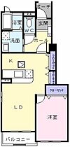 広島県広島市安芸区中野6丁目（賃貸アパート1LDK・1階・45.72㎡） その2