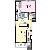 広島県広島市安佐南区山本6丁目（賃貸アパート1LDK・1階・45.33㎡） その2