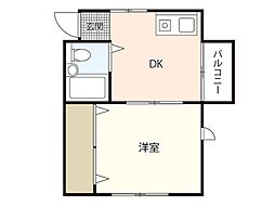 間取図画像 1DK