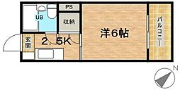 間取図画像 1K