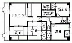 ブリアンローズ上幟 4LDKの間取図画像