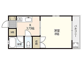 OYビル  ｜ 広島県広島市西区草津東2丁目（賃貸マンション1K・3階・25.00㎡） その2