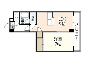 ビオスクレーネー  ｜ 広島県広島市中区吉島新町2丁目（賃貸マンション1LDK・3階・38.23㎡） その2