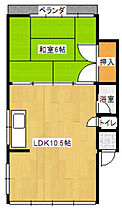 小倉ビル  ｜ 広島県広島市南区宇品御幸4丁目（賃貸マンション1LDK・2階・29.00㎡） その1