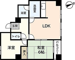 HKビル  ｜ 広島県広島市中区昭和町（賃貸マンション2LDK・5階・52.83㎡） その2