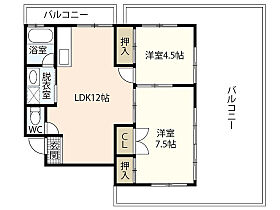 岡田ビル（観音本町）  ｜ 広島県広島市西区観音本町2丁目（賃貸マンション2LDK・4階・50.22㎡） その2