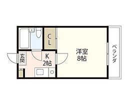 サンリバー新宅  ｜ 広島県広島市西区横川町1丁目（賃貸マンション1K・6階・27.00㎡） その2