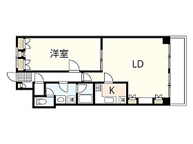 メゾン上幟町  ｜ 広島県広島市中区上幟町（賃貸マンション1LDK・7階・65.24㎡） その2