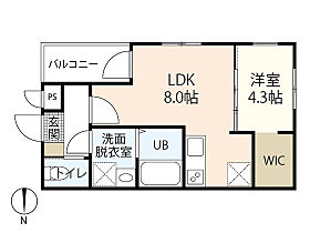 広島県広島市南区宇品御幸4丁目（賃貸アパート1LDK・3階・30.01㎡） その2