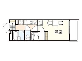 レオパレスユウ  ｜ 広島県広島市西区草津南2丁目（賃貸マンション1K・3階・19.87㎡） その2