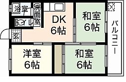 間取図画像 3DK