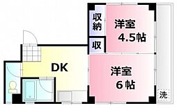 間取図画像 2DK