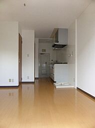 コーポ間 2階ワンルームのリビング/ダイニング