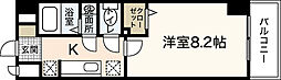 M&K.ホープマンション 1Kの間取図画像
