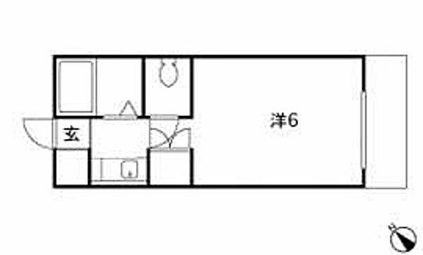 エスカリア中山南 ｜広島県広島市東区中山南1丁目(賃貸マンション1K・2階・16.00㎡)の写真 その2