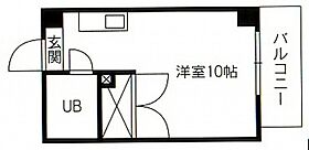 ABCマンション  ｜ 広島県広島市東区曙1丁目（賃貸マンション1R・2階・19.74㎡） その2