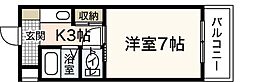 間取図画像 1K