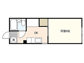 山本ビル  ｜ 広島県広島市中区榎町（賃貸マンション1DK・4階・24.88㎡） その2