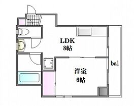 モンレーブ浜口  ｜ 広島県広島市中区舟入町（賃貸マンション1LDK・4階・29.16㎡） その2