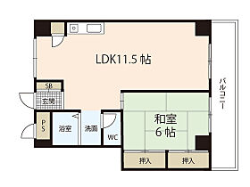 アップル比治山  ｜ 広島県広島市南区比治山町（賃貸マンション1LDK・6階・48.78㎡） その2