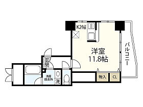 ウィング駅前通り  ｜ 広島県広島市中区東平塚町（賃貸マンション1R・8階・33.56㎡） その2